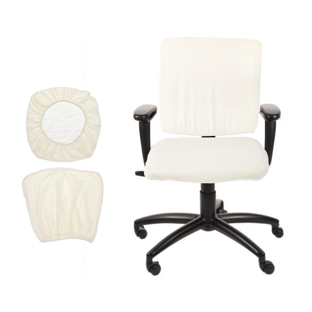 Funda para Silla de Oficina, Funda Elástica para Silla de Escritorio para Sillas de Oficina en Casa Beige