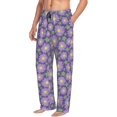 thumbnail image 6 of Pofeuu Daisies Flowers Print Men's Pajama Pants, Soft Lounge Pajama Pants with big pockets for Men Plaid Pj Bottoms-X-Large, 6 of 6