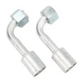 thumbnail image 5 of 10 Pcs 5/8in Air Conditioning 90 Degree Beadlock AC Splicer Hose Fittings Adapter for Car Truck, 5 of 5