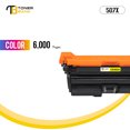 thumbnail image 5 of 507A 507X Toner Cartridge 507A 507X CE400A CE401A CE402A CE403a CE400X Enterprise M551 M551n M551dn M551xh M570dn M570dw M575f 575c Printer Ink (Yellow, 1-Pack), 5 of 8