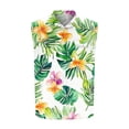 thumbnail image 5 of Sentmoon Vêtements pour Hommes et Débardeurs d'Été Sans Manches à Col Rabattu pour Hommes avec Imprimé avec Poches Compression Ample Grande Taille Gilets pour Hommes Vêtements d'Extérieur Hawaii pour Mode Urbaine Décontracté Vert TTTG, 5 of 5