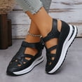 thumbnail image 2 of Loafers for Women Memory Foam Slip On Sneakers Comfort Fall Walking Shoes Casual Canvas Flat Shoes Clearance Sale, 2 of 6