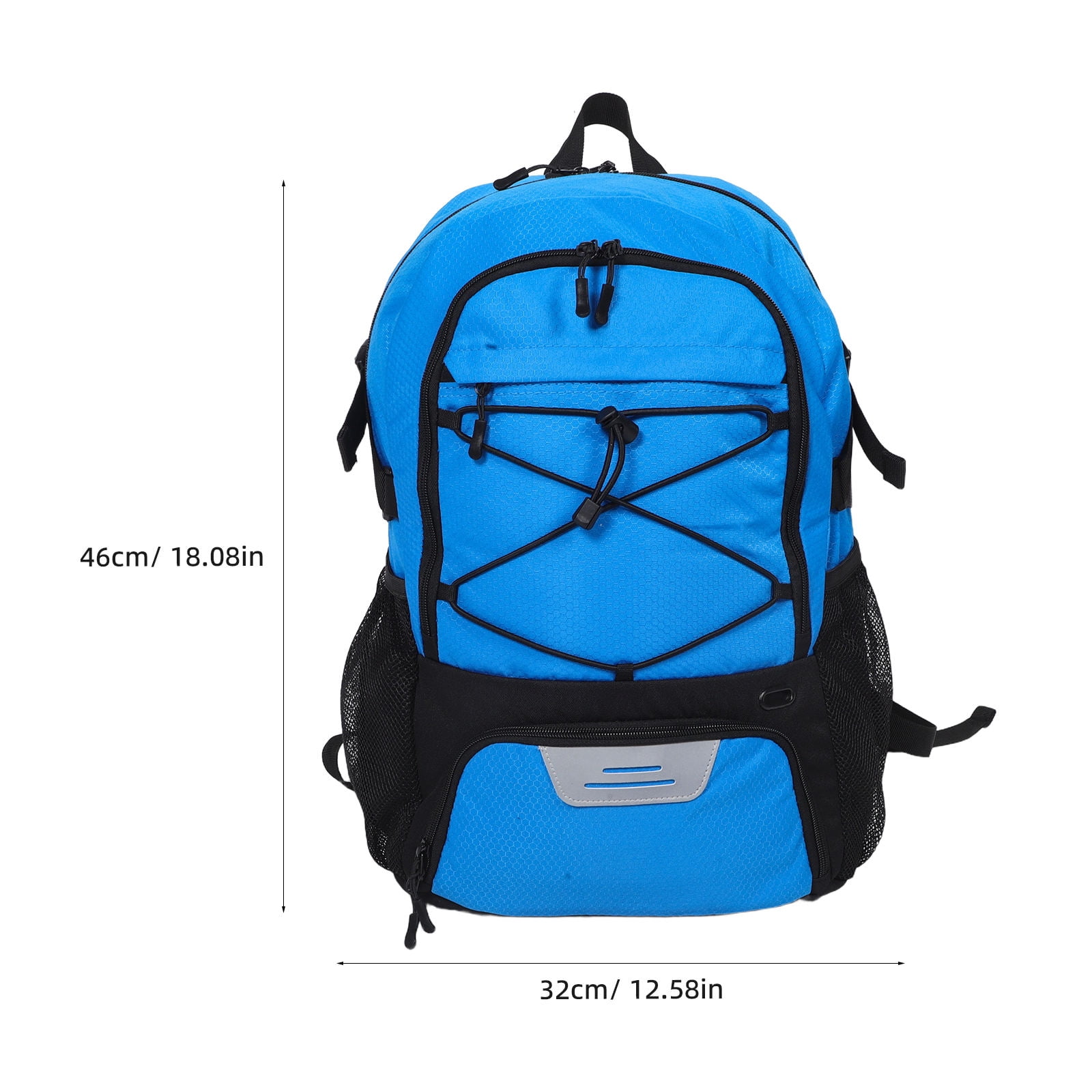 FOMIYES Oxford Cloth Sports Backpack with Shoe Compartment for Basketball Soccer Baseball Storage Blue
