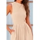 thumbnail image 5 of Mono Enterizo PRETTYGARDEN sin Mangas Pierna Ancha M Beige, 5 of 8