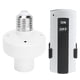 thumbnail image 2 of Zócalo de luz control remoto ANGGREK E27 LED 220 V para bombilla tipo tornillo E27 uso doméstico, 2 of 8