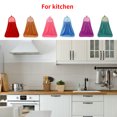 thumbnail image 3 of Hand Towel Coral Velvet Dishcloth Hanging Washing Cloth Kitchen Hanging Dishcloth; Hand Towel Bathroom Kitchen Accessory Pattern Random, Red, 3 of 9