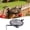 Black, variant on Heavy-Duty Metal Outdoor Bird Feeder – Wall-Mount/ Hanging Food Station for Sparrows, Budgies & Finches (Backyard/Balcony)