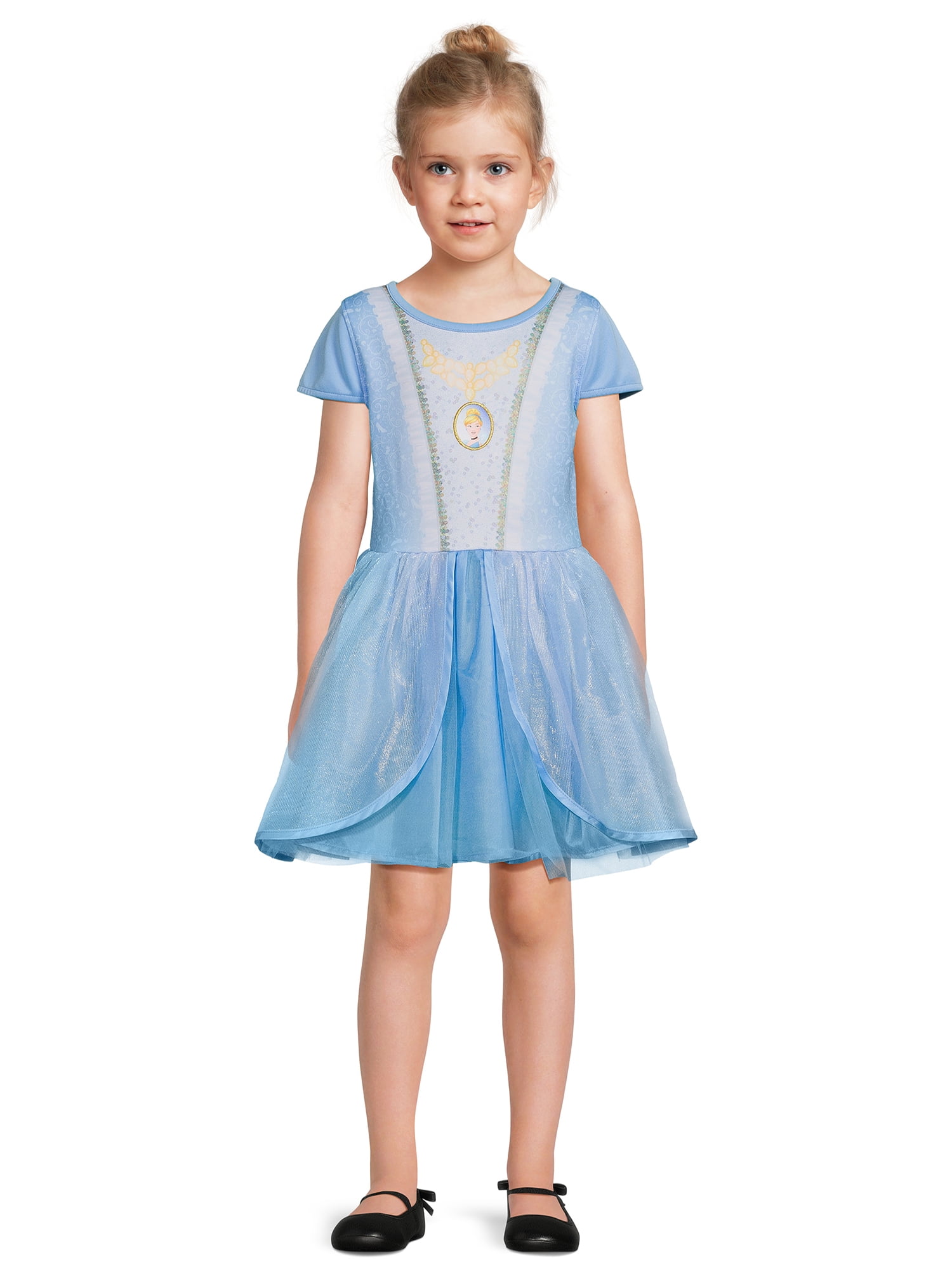 Disney Princess Girls Cinderella Cosplay Dress Sizes 4 16