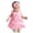 R704 Pink, variant on Likimi Newborn Baby Girls Dress With Lace Solid Color Crew Neck Sleeveless Summer Casual Dresses Beige Size 18-24 Months