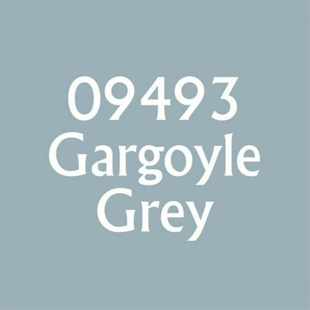 Reaper Miniatures REM09493 Bones Master Series Acrylic Paint, Gargoyle Grey