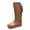Brown, variant on AUXDIQ Women Rain Boots Ladies Garden Waterproof Rain Boots