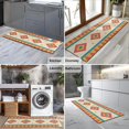 thumbnail image 2 of Colorful Geometric Striped Pattern Kitchen Rug Mat,Kitchen Runner Rugs Non Skid Washable,Decorative Kitchen Floor Mats for Kitchen,Sink,Laundry,17"X47", 2 of 5