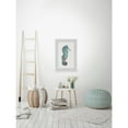 thumbnail image 5 of Marmont Hill Pastel Seahorse Framed Wall Art, 5 of 5