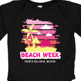 thumbnail image 4 of Inktastic Beach Week Puerto Vallarta Mexico with Palm Trees Girls Long Sleeve Baby Bodysuit, 4 of 5