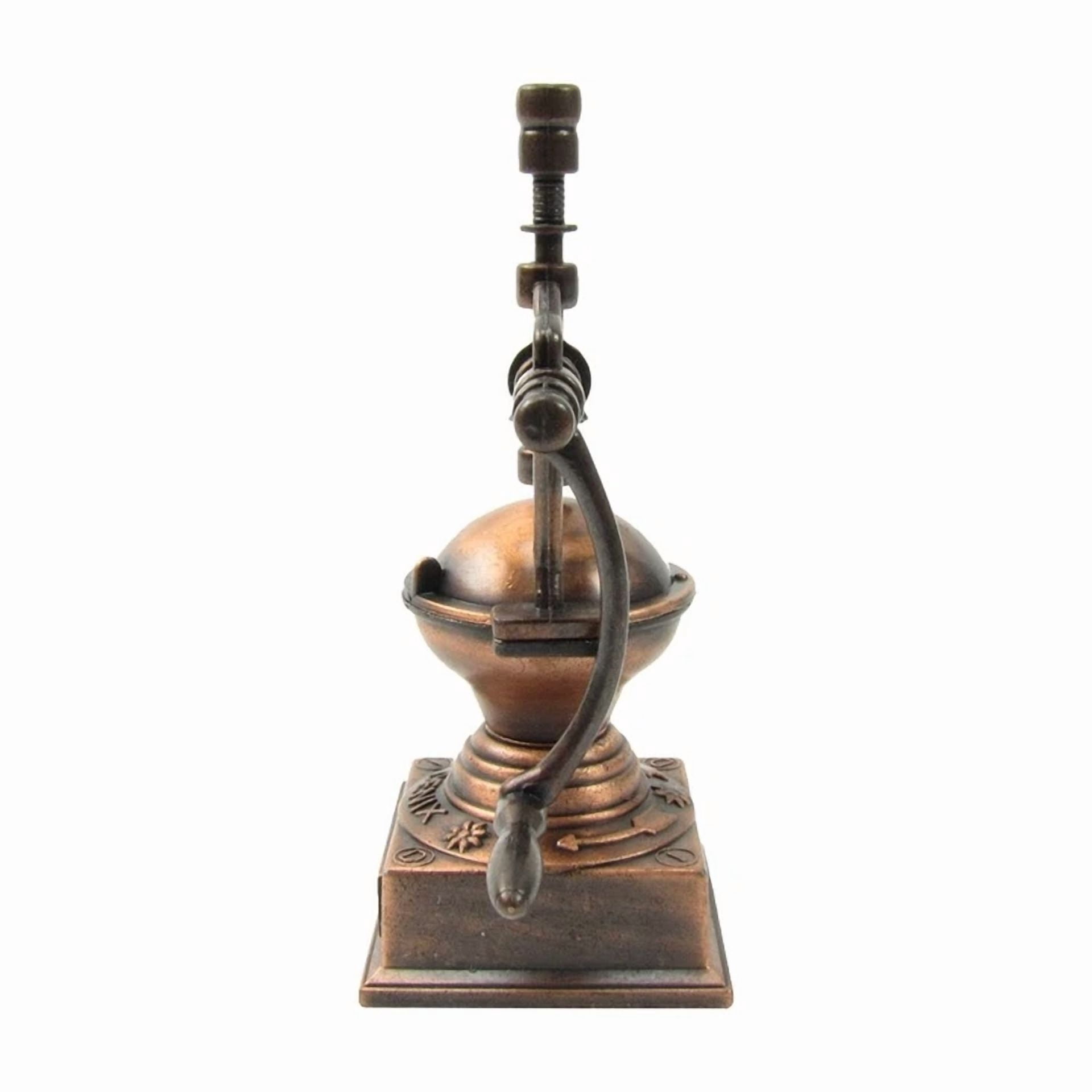 Zyler - Coffee Lover Gift Miniature Hand Crank Grinder Mill Metal Desk Pencil Sharpener