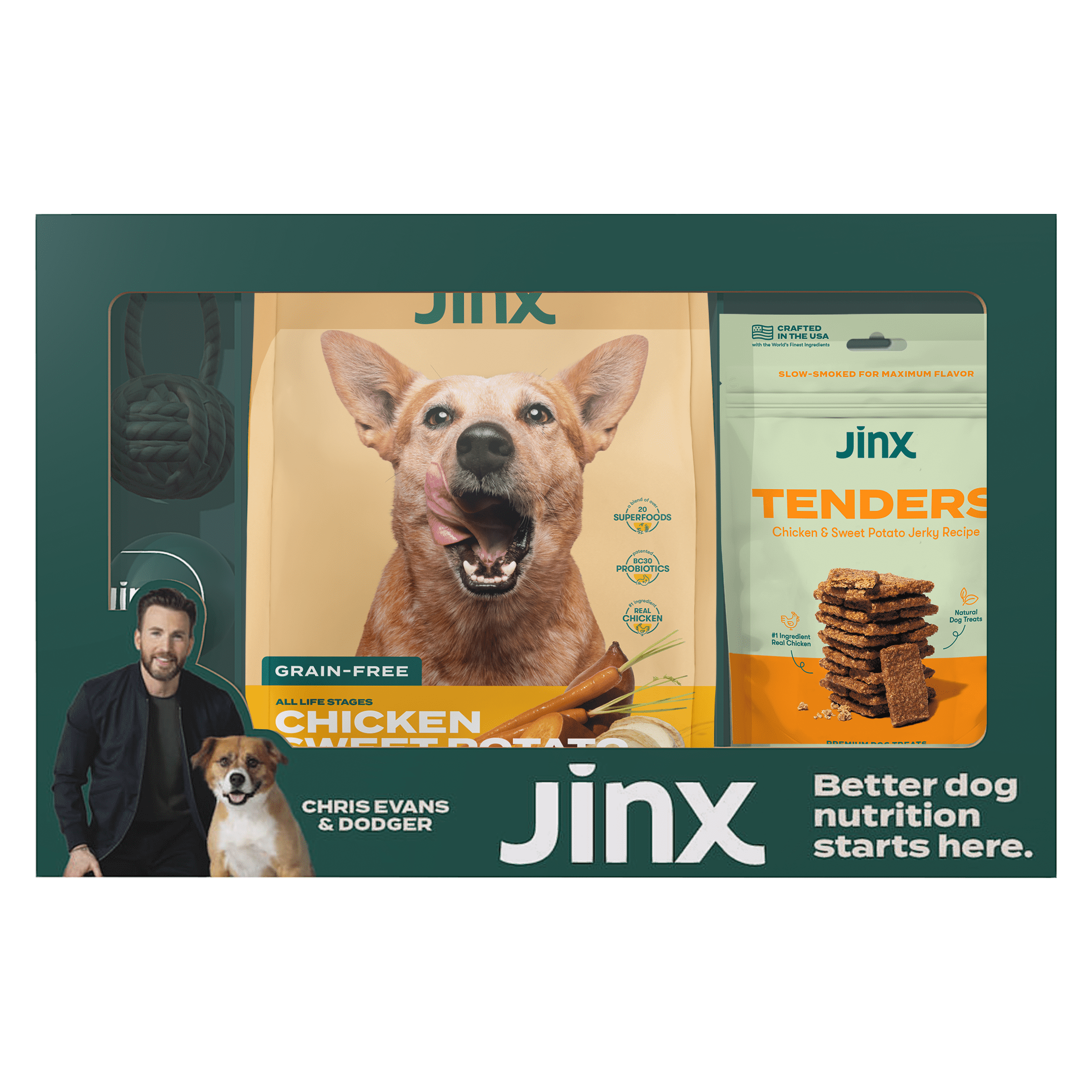 Jinx & Chris Evans Dog Dream Box