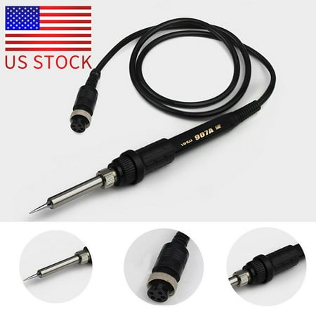 

Dosaele 50W Electric Soldering Station Iron Handle Welding Tools for Models YIHUA 907A Repair Welding Electric Soldering Iron Handle Welding Tool