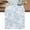 Blue, variant on Ocean Shell Table Runner, Summer Coastal Seashells Texture Light Blue Washable Cotton Linen Table Runners 48 Inches Long, Dresser Scarf Runner for Nightstand/Coffee/End Tables 13''x48''