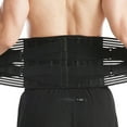 thumbnail image 1 of Faja lumbar de malla de aire para hombres y mujeres, soporte lumbar ajustable para el trabajo, soporte lumbar antideslizante para ciática y escoliosis, 1 of 5