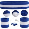 thumbnail image 4 of Bracelets en Tissu Éponge Rayé - Lot de 3, 4 of 5