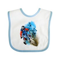 Inktastic Motocross Boys Baby Bib