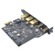 Expand Your Computer's Ports with USB 3.2 Gen2 Type C PCIE Card Hub - PCI-E Adapter
