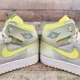 thumbnail image 4 of Ni - ke Ni - ke Air Jordan 1 High Zoom Air CMFT 2 Women's Size 10.5 Yellow Shoes DV1305-800, 4 of 5