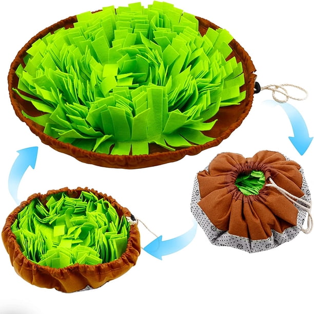 Almohadilla de olor para mascotas, juego de alimentación interactivo aburrido, que anima a los gatos y perros a buscar comida de forma natural, aliviando la presión interior y exterior del