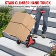 thumbnail image 7 of Stair Climbing Hand Trucks, 2 in 1 Stair Climbing Dolly 330 LBS, Foldable Stair Dolly with 6 Rubber Wheels & Telescoping Handle, 7 of 7