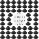 thumbnail image 1 of 120 ganchos de bloqueo para tableros perforados, clips de tope para tableros perforados de 1/4 de pulgada, 1 of 5