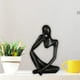 thumbnail image 4 of Figura De Estilo De Pensador De Resina, Figurita Abstracta, Decoración Artesanal, Decoración De Pensador Para El Hogar, Oficina, Hotel matsuzay HA042559-09, 4 of 6