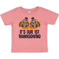 thumbnail image 3 of Inktastic Twins First Thanksgiving Turkey Boys or Girls Baby T-Shirt, 3 of 5