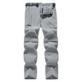 thumbnail image 4 of Brglopf Mens Hiking Pants Convertible Zip Off Shorts Outdoor Quick Dry Breathable Lightweight Fishing Camping Travel Cargo Pants Trouser(Gray,XXL), 4 of 9