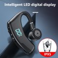 thumbnail image 3 of Auriculares colgantes impermeables Auriculares inalámbricos compatibles con Bluetooth (negro), 3 of 9