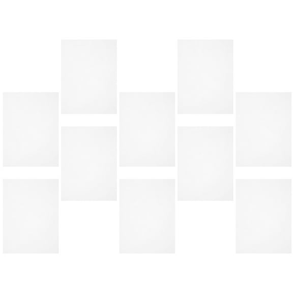 IBASETOY 10pcs Shredder Sheets Packet For Smooth Operation Oil Paper For Gear Cleaning Extend Shredder Jams Easy To Use