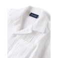 thumbnail image 2 of The Children's Place Boys Short Sleeve Gauze Button Up Shirt, Sizes S-XXL, 2 of 3