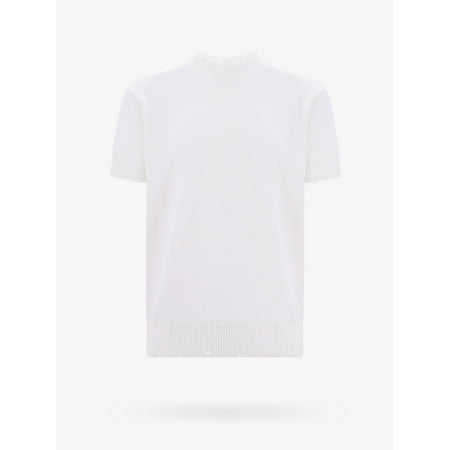 

AMARANTO SWEATER MAN White KNITWEAR
