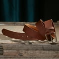 thumbnail image 3 of Fianmy Men’s Belt Genuine Leather Belts, Handmade Casual Jeans Belt for Men with Gift Box, 3 of 9