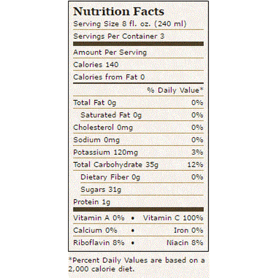 Martinelli S Apple Cider Nutrition Facts Besto Blog