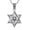 Lion of Judah, variant on Star of David Cross Necklace 925 Sterling Silver Magen David Hexagram Necklace Jewish Israel Protection Jewelry Gifts for Women Men