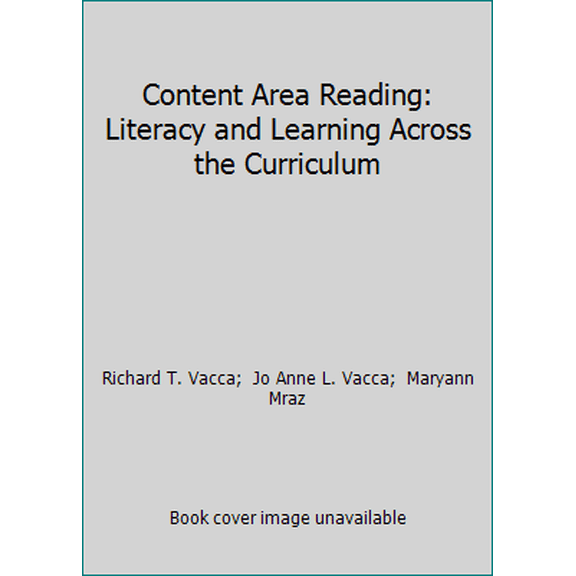 Pre-Owned Content Area Reading: Literacy and Learning Across the Curriculum (Unknown) 0137050119 9780137050116