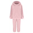 thumbnail image 7 of KANG 2PC Soft Pajama For Long Sleeve Fall Fashion Casual Fleece Hoodie Pullover Loungewear 46 Piece With Pocket, 7 of 7