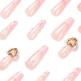 thumbnail image 3 of Fofosbeauty Coffin Fake Nails, Press-on, Luxury French Princess, 3 of 8