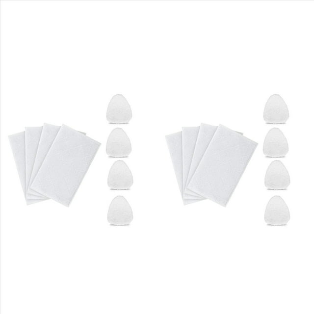 2X Almohadillas de Repuesto para Fregona de Vapor S3101 S7326 S3601 7688ANB 7688ANW Almohadillas de Limpieza Una Vapor para Pisos