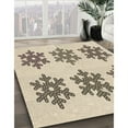 thumbnail image 3 of Ahgly Company Machine Washable Indoor Square Transitional Wheat Beige Area Rugs, 8' Square, 3 of 7