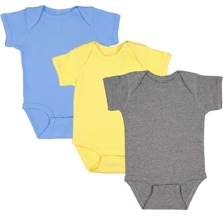 

Marky G Apparel Baby Rib Short-Sleeve Bodysuit (Pack of 3)