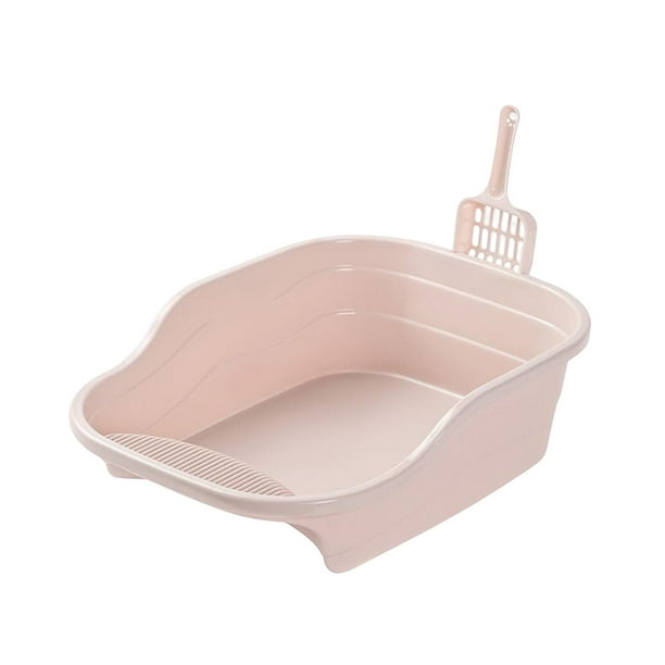Litter Box Potty Toilet Cat Sandbox Container Kitten Litter Box, Pet