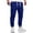 EA01_Royal Blue, variant on Resicozy Men's Hiking Cargo Pants Joggers Slim Fit Stretch Lightweight Casual Work Pants with Pockets Elastic Drawstring Waist Black 2XL
