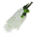 thumbnail image 4 of PAMINGONO 24Pcs Faux Wisteria for Garden and Festival Decor in White, 4 of 8