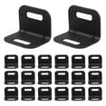 thumbnail image 1 of 20 protectores de esquinas para cajas de envío, con soporte en ángulo recto en forma de L, de plástico, para cajas de cartón y muebles, color negro, 1 of 7